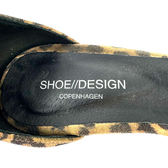 Shoe//Design Copenhagen size eu 36 US 5.5 leopard print d'orsay heels - Picture 7 of 7